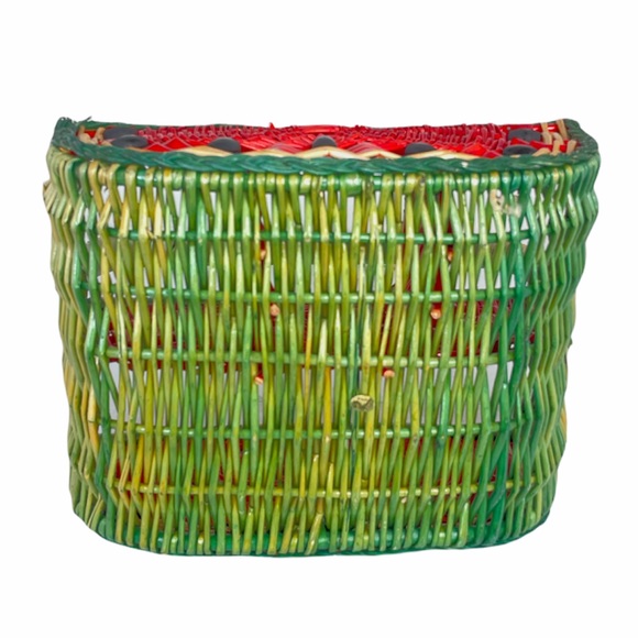 Watermelon Flatware Caddy, Red, Green - Picture 6 of 7